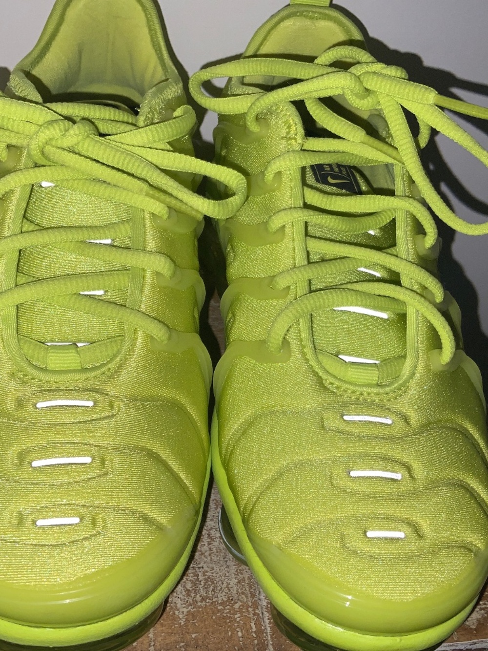 Nike Air VaporMax Plus “Tennis Ball” SIZE: 7